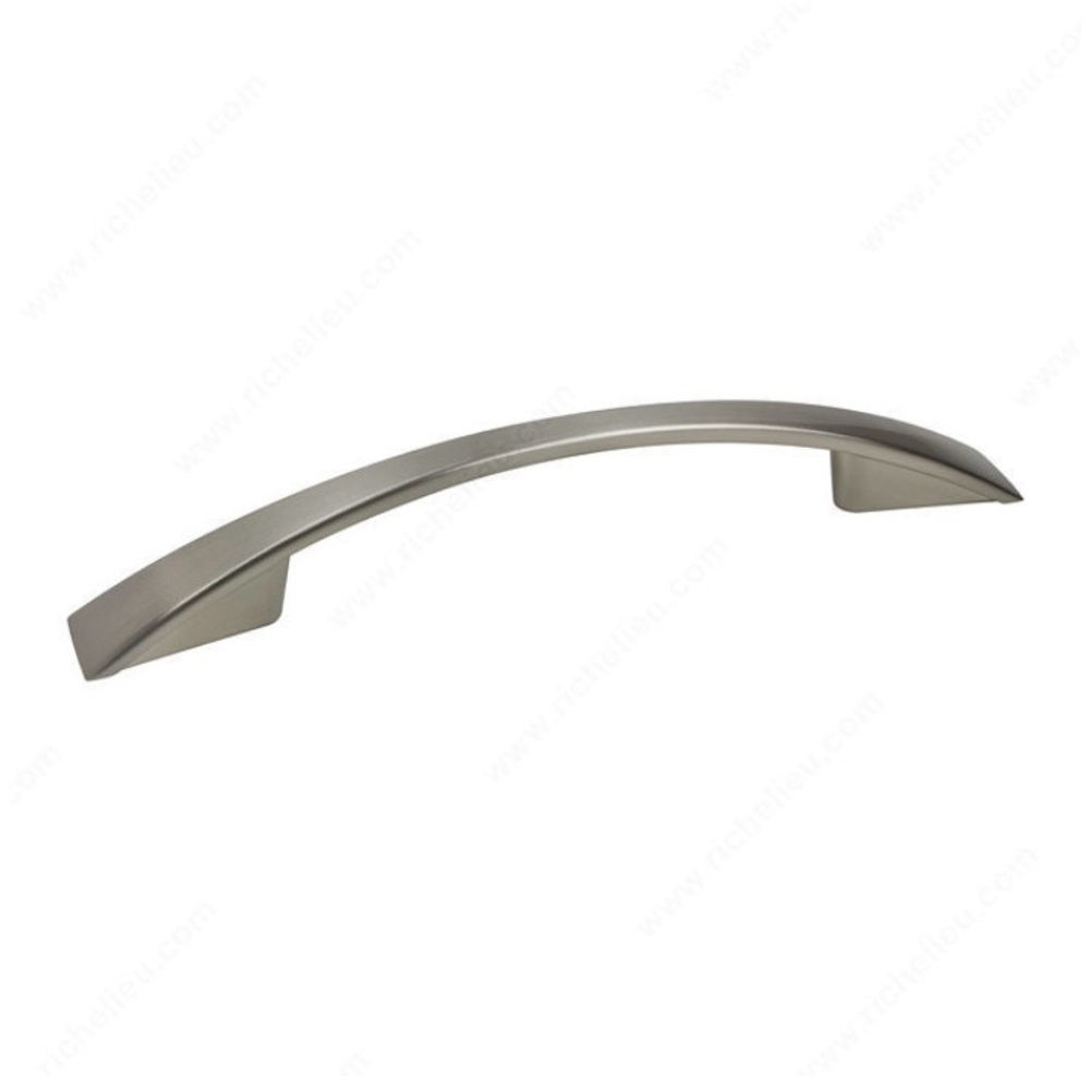 Richelieu Pulls Contemporary Metal Arched Bridge Pull 5 7/16”Brushed Nickel NWT
